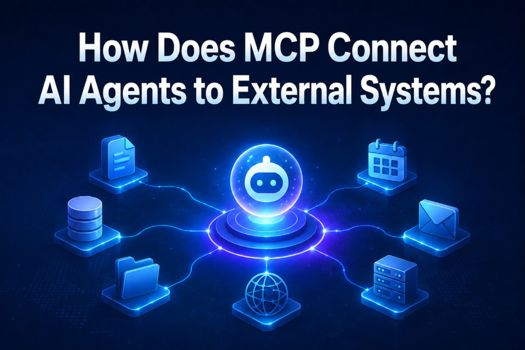 How MCP connects AI agents to external systems