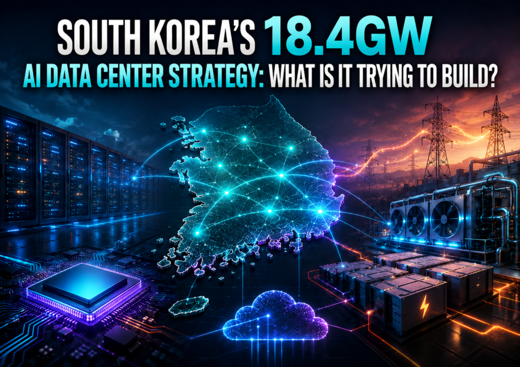 South Korea’s 18.4GW AI Data Center Strategy What Is It Trying to Build
