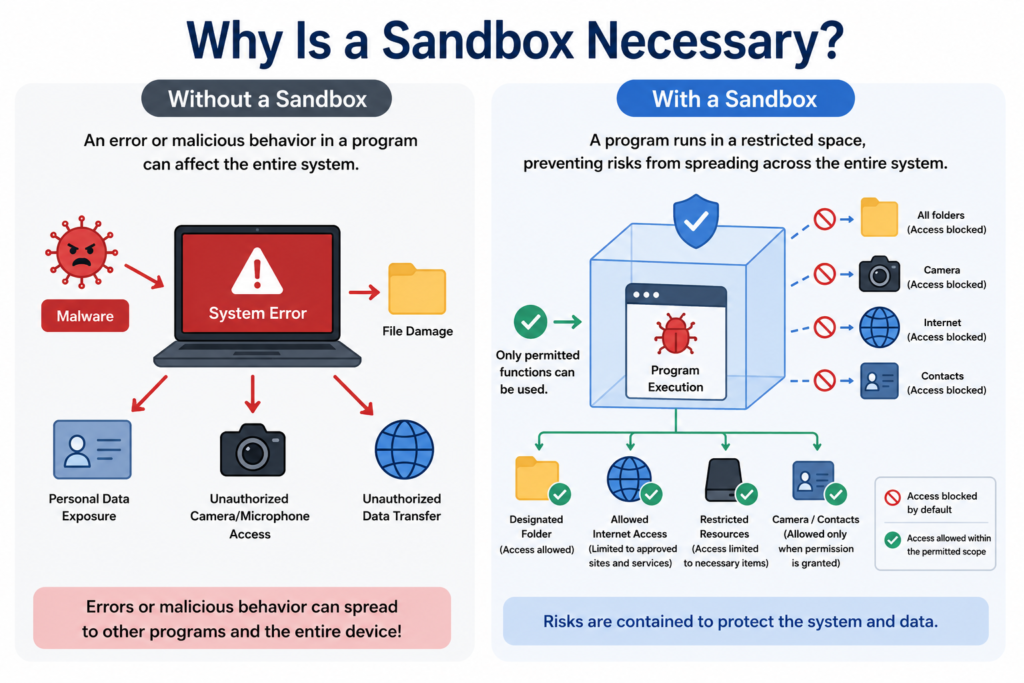Why Is a Sandbox Necessary?
