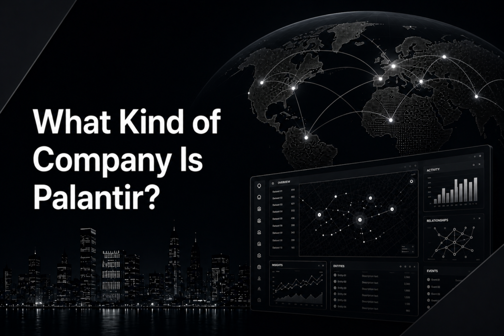 What Kind of Company Is Palantir? Its Business and Products Explained