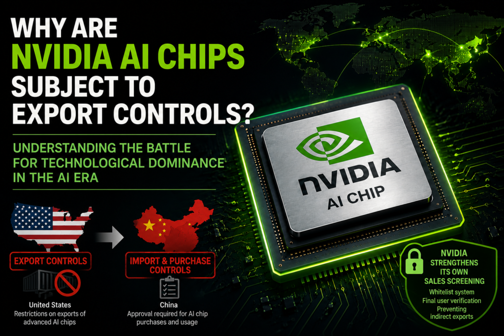 Why NVIDIA AI chips are subject to export controls