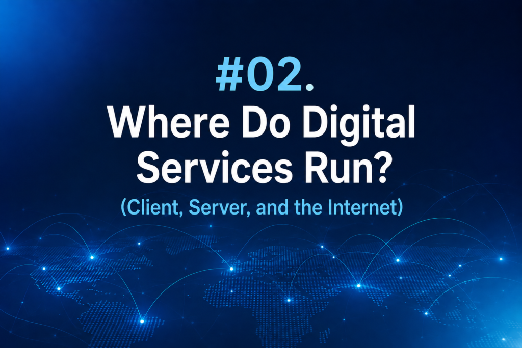 02. Where Do Digital Services Run? (Client, Server, and the Internet)