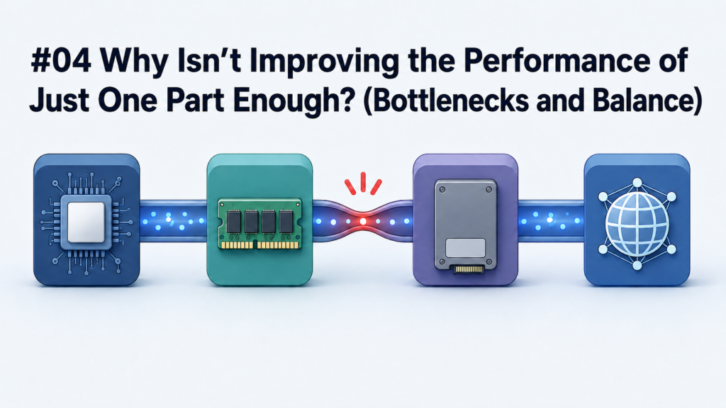 #04 Why Isn’t Improving the Performance of Just One Part Enough (Bottlenecks and Balance)
