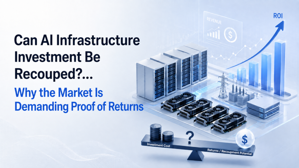 Can AI Infrastructure Investment Be Recouped Why the Market Is Demanding Proof of Returns