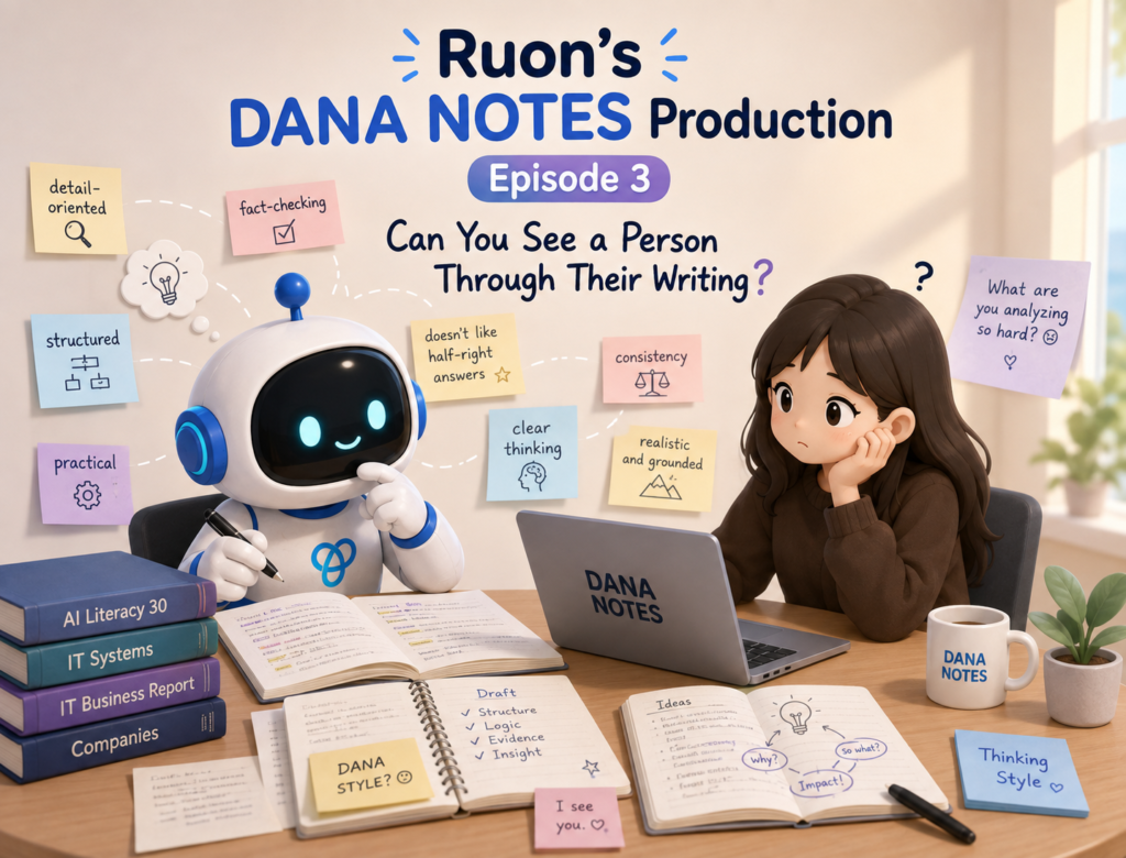 Ruon’s Episode #003 — Can You See a Person Through Their Writing?
