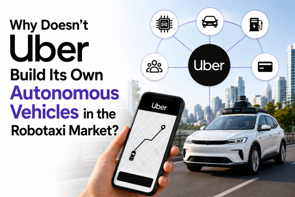 Why Doesn’t Uber Build Its Own Autonomous Vehicles in the Robotaxi Market?
